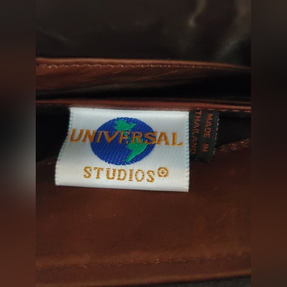 Universal Studios Embrordered Leather Wristlet